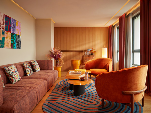 an elegant suite at SO/ Paris