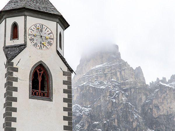 Corvara Church Tower