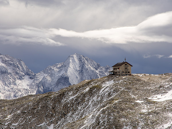 Corvara mountain hut
