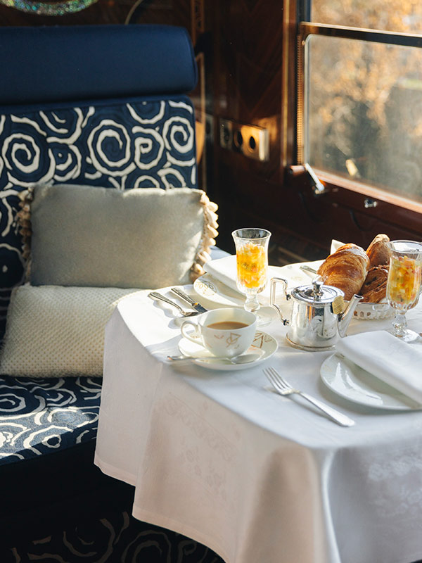 Venice Oriental Express food