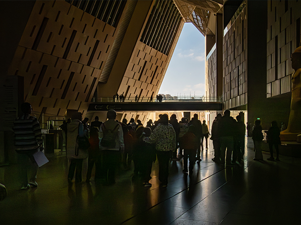 Inside the Grand Egyptian Museum