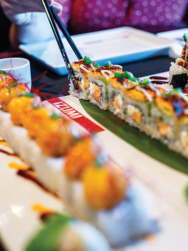 Izumi Teppanyaki on ovation of the seas royal caribbean