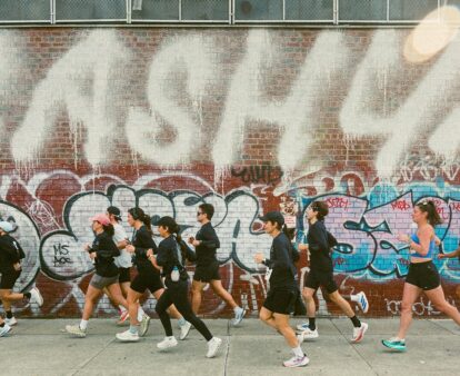 competitors in NYC Bakery Run