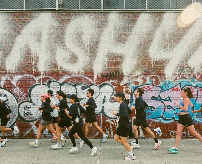 competitors in NYC Bakery Run