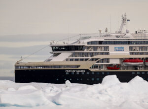 The ms fridtjof nansen hx expeditions ship