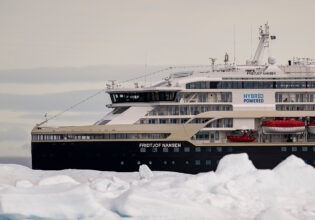 The ms fridtjof nansen hx expeditions ship