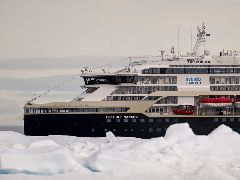 The ms fridtjof nansen hx expeditions ship