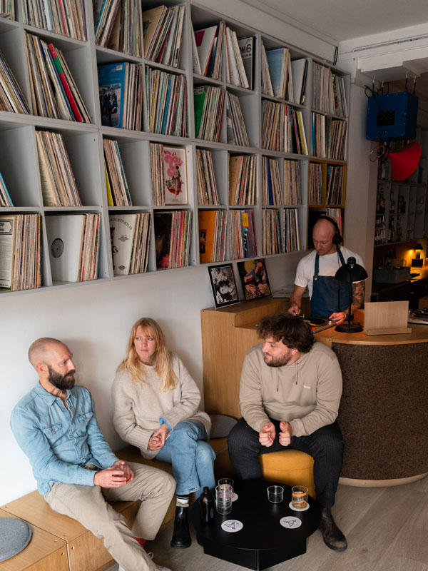 friends enjoying drinks at Bird, Copenhagen