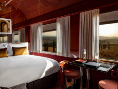 a cabin with a view at La Dolce Vita Orient Express Whispers at Midnight
