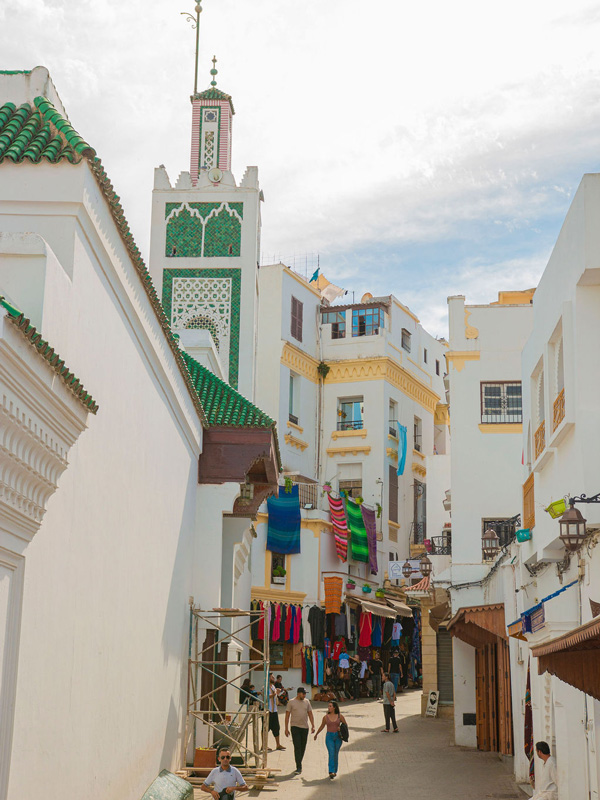 Explore the streets of Morocco
