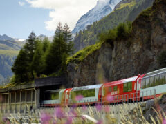 Glacier Express in Switzerland