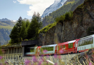 Glacier Express in Switzerland