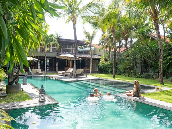 family at villa finder accomm