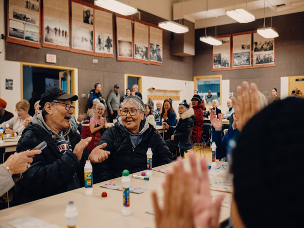 bingo with the locals 