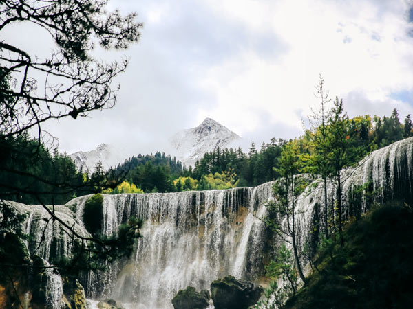 Cascading fallsat Black Mountain Valley