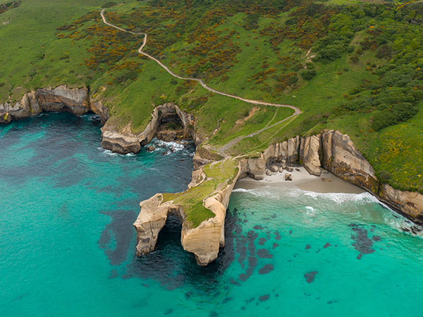 Tunnel Beach Track New Zealand