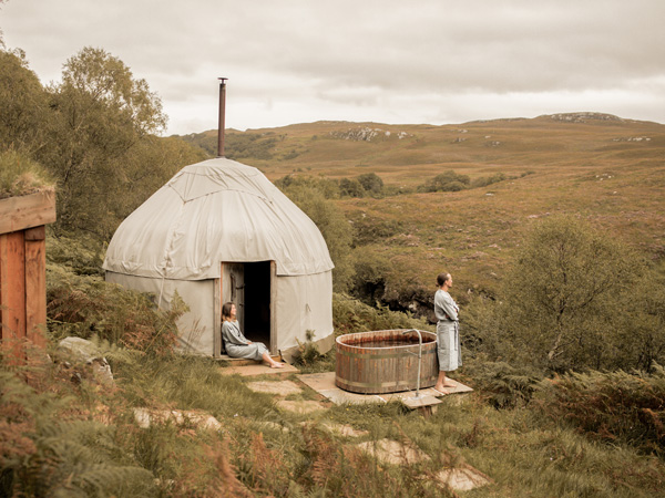 WildLand stay in Scottish Highlands