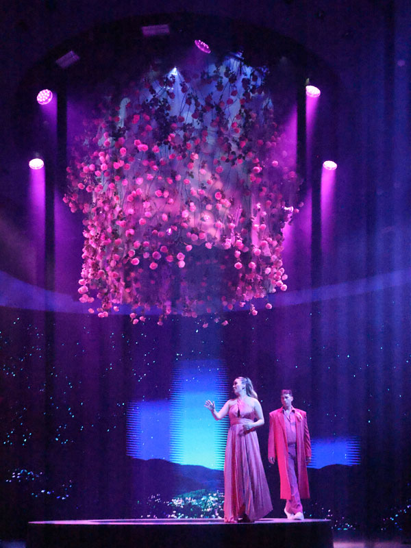 a live stage performance from the musical Chapters