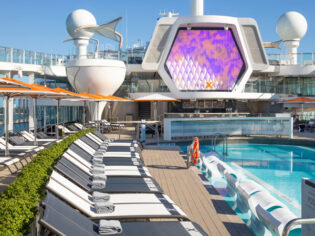 the pool club of Celebrity Xcel