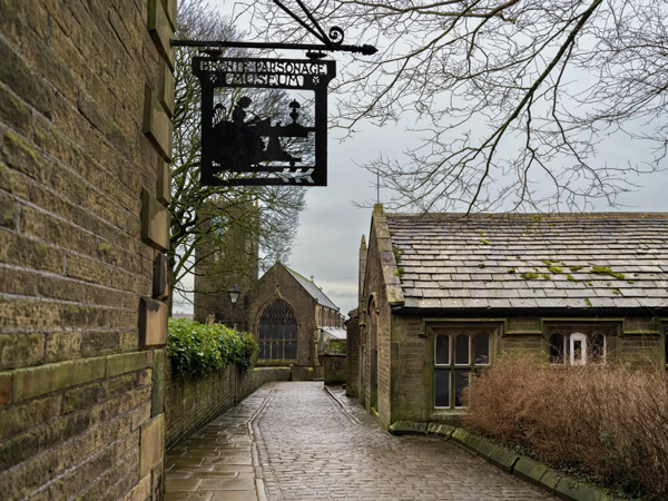 the Bront&euml; Parsonage, where the Bront&euml; sisters lived and wrote