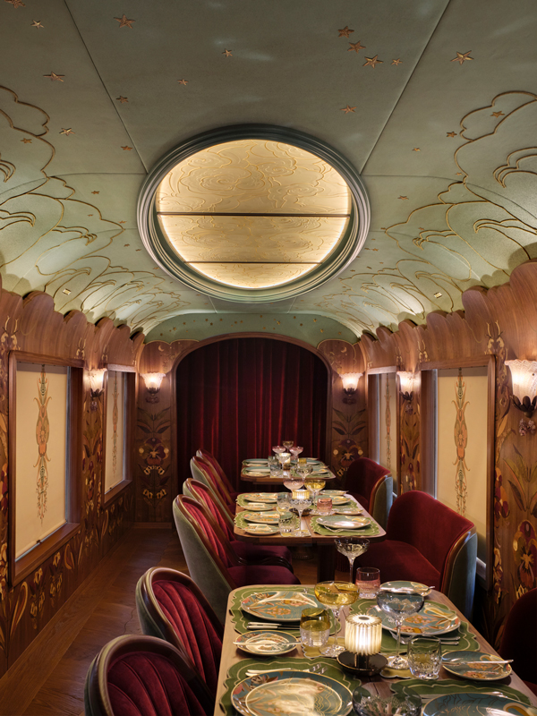 Celia Carriage on The British Pullman, A Belmond Train