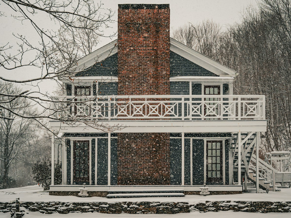 Exterior of Cornell Inn B&B