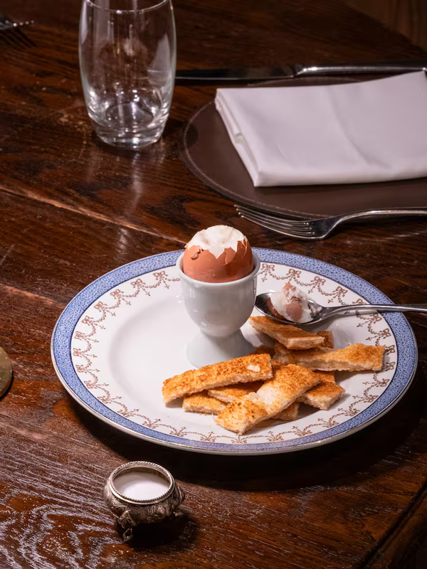 Eggs and soldiers at Cathy&rsquo;s Bedroom from &ldquo;Wuthering Heights&rdquo; movie Airbnb stay in England