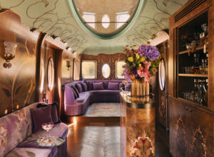 Celia Carriage on The British Pullman, A Belmond Train
