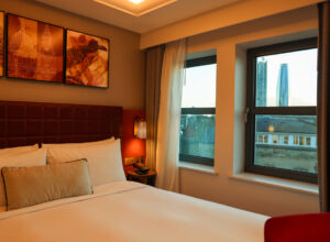 View out room window in Lost Property St Paul's London