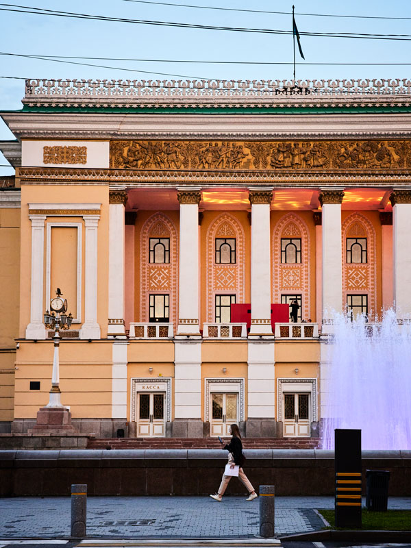 the Abai Kazakh National Opera building