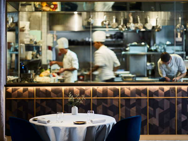 Chefs in the kitchen at CORD by Le Cordon Bleu in London