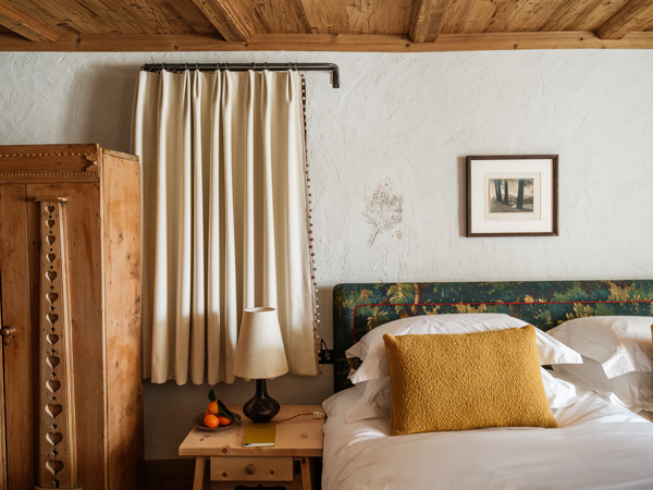 the bedroom at Chesa-Marchetta