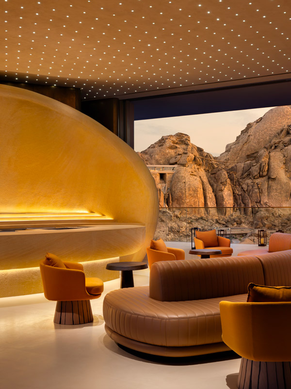 Mica Bar at Desert Rock Resort, Saudi Arabia