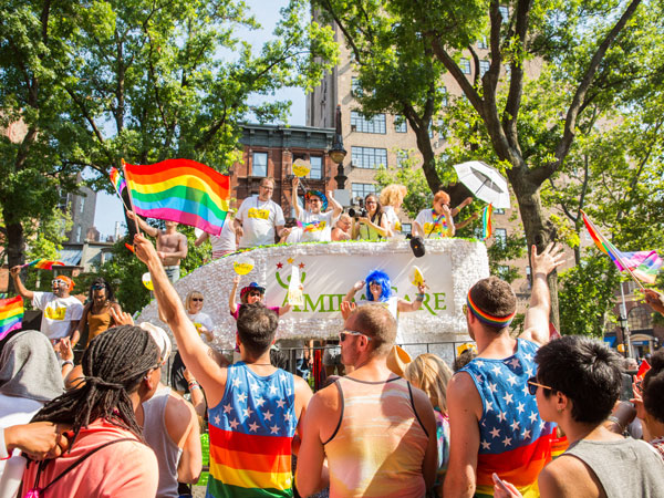 Pride Parade, West Village, Manhattan, NYC