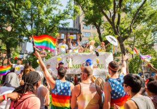 Pride Parade, West Village, Manhattan, NYC