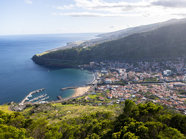 Machico as seen from above