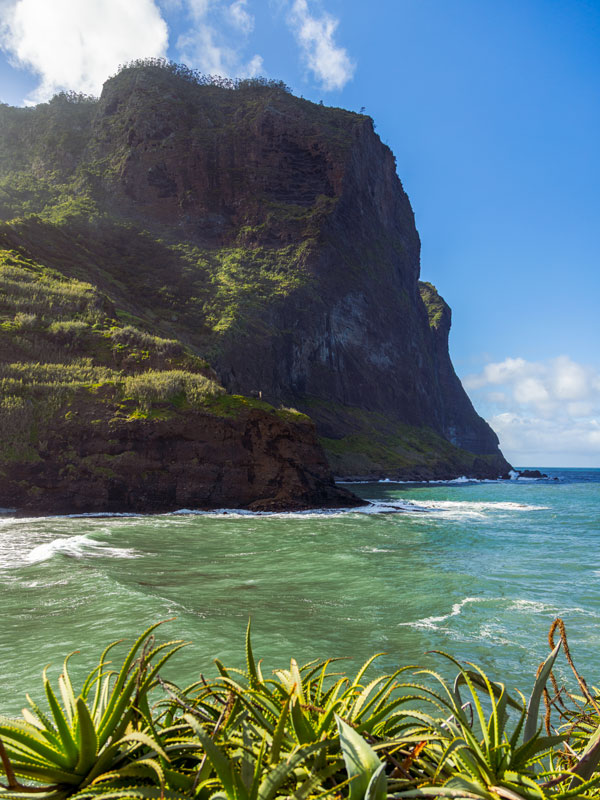 coastal views at Porto da Cruz, Madeira
