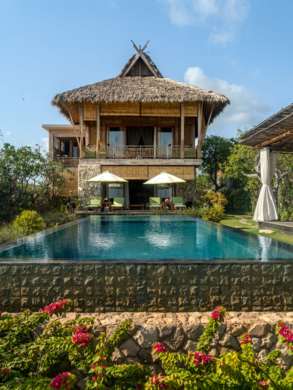 a private villa with a pool at NIHI Rote