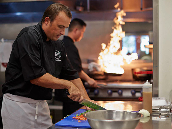 chef at Nico’s Pier 38