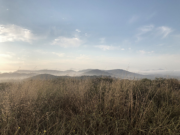 San Marcos mountains northern California