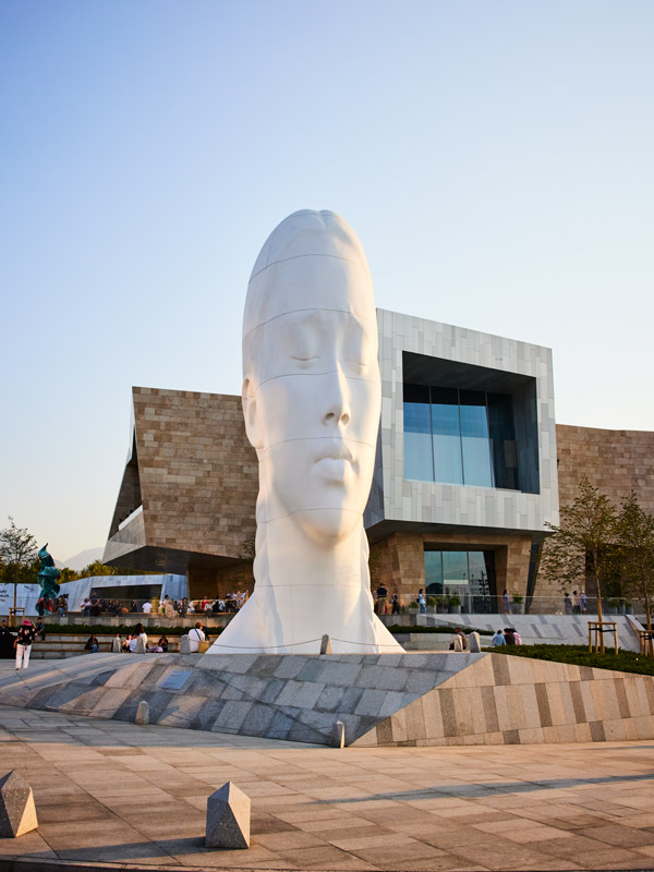 Nades sculpture at Almaty Museum of Arts