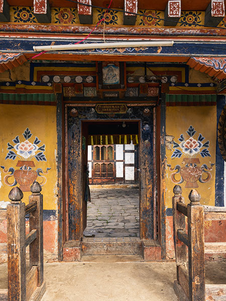 local temple in Bumthang