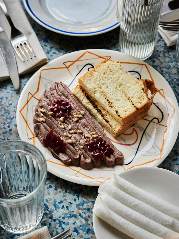 liver pate at Cafe Fika