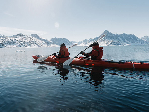 Ponant Explorations kayaking