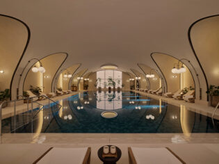 Swimming pool at six senses london