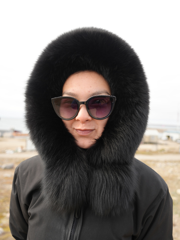 Nicole is a guide in Gjoa Haven