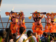 Voyagers of the Pacific lū‘au at the Royal Kona Resort