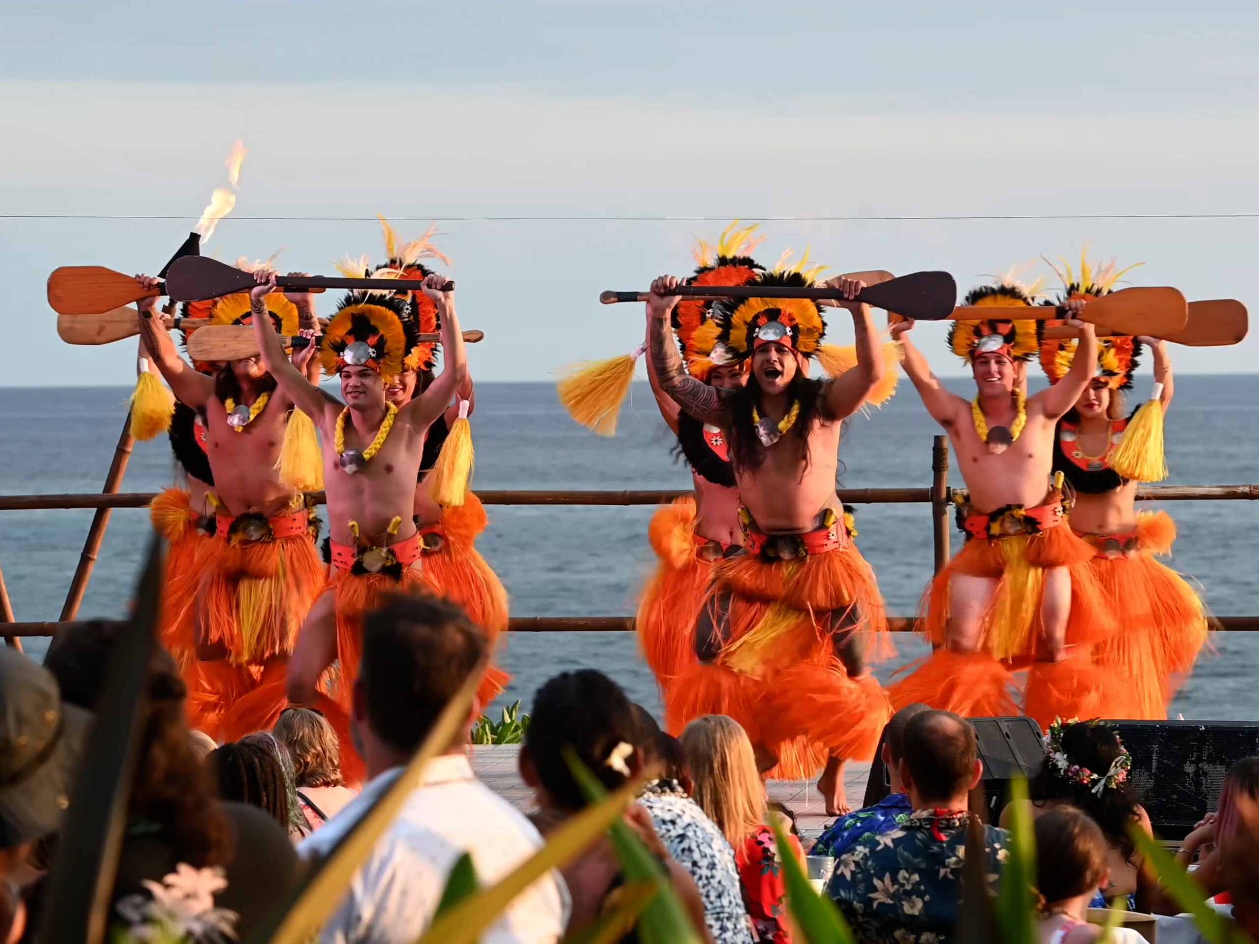 Voyagers of the Pacific lū&lsquo;au at the Royal Kona Resort