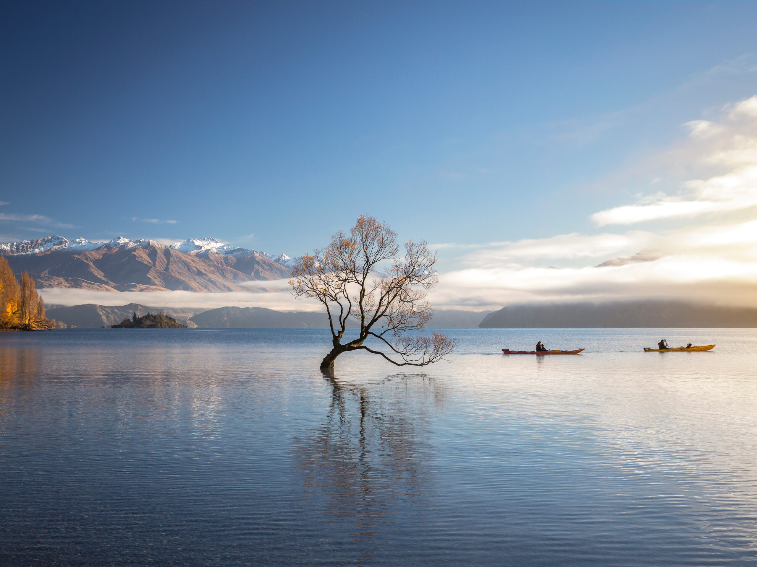 Lake Wānaka in winter