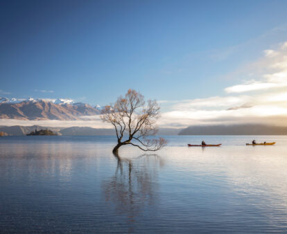 Lake Wānaka in winter